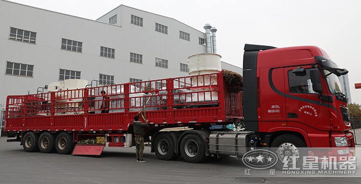 圓錐破碎機裝車、發(fā)貨