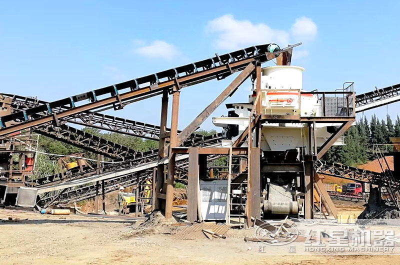 制砂機(jī)成品粒型好，成品多用于建筑工程，道路基建